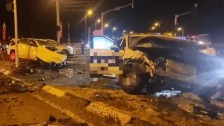 זירת התאונה באזור טבריה