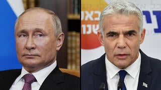יאיר לפיד, ולדימיר פוטין