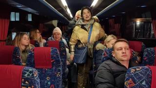 קבוצה ראשונה של עולים מאוקראינה חצו את הגבול לפולין בדרכם לארץ