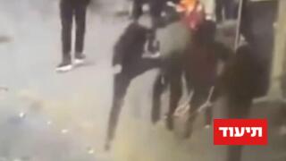 קטין משייח' ג'ראח תוקף יהודי במהלך הפרת סדר במקום
