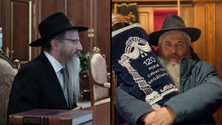 הרב משה אסמן והרב ברל לזר