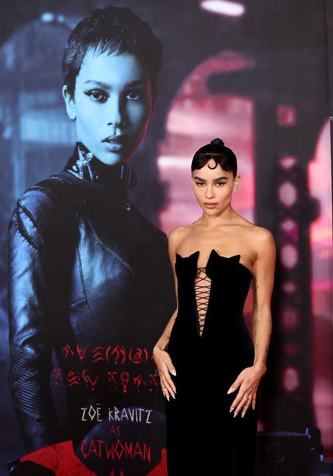 כוכבת הסרט. זואי קרביץ (צילום: Gettyimage) כוכבת הסרט. זואי קרביץ