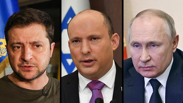 פוטין, בנט וזלנסקי