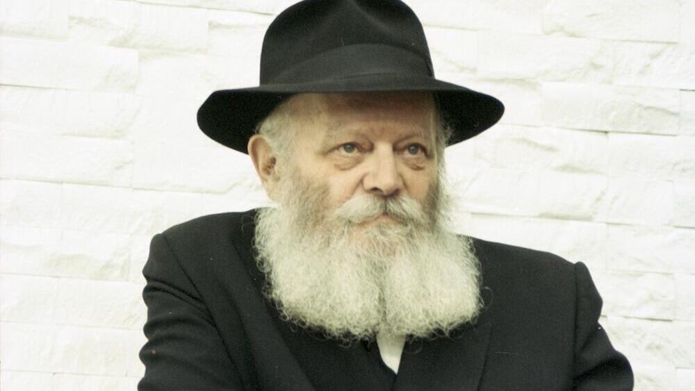 The Lubavitcher Rebbe (Photo: Israel-Zeev Goldshmid) הרבי מלובביץ'