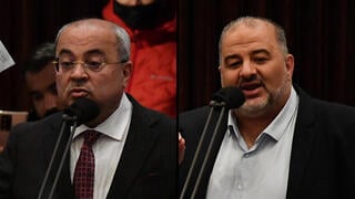 מנסור עבאס, אחמד טיבי