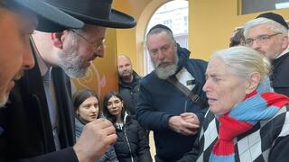 הרב דוד לאו פליטים