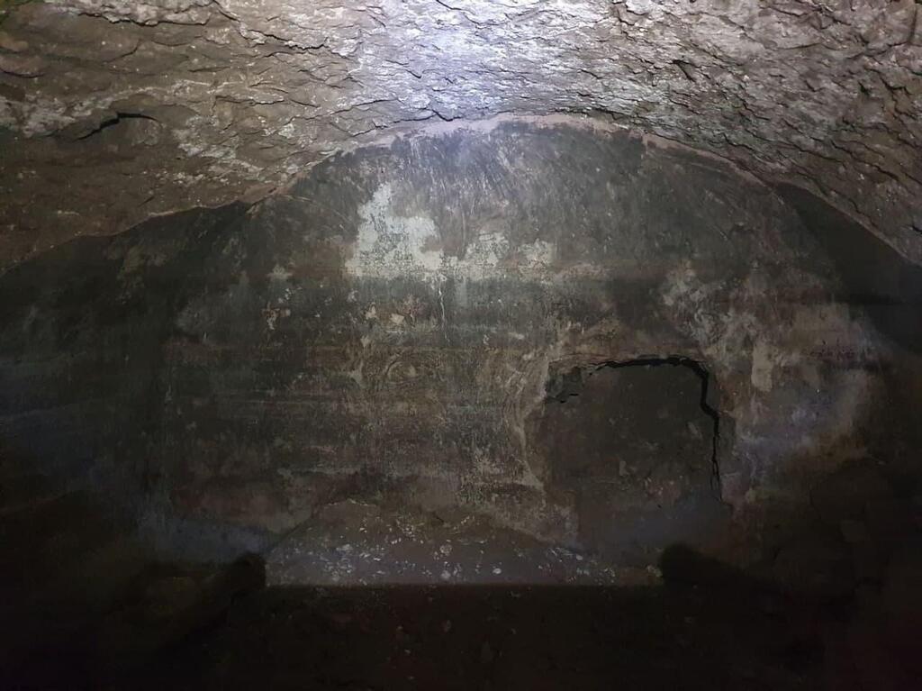 פנים המנהרה (צילום: עומר זיידאן, רשות העתיקות) פנים המנהרה