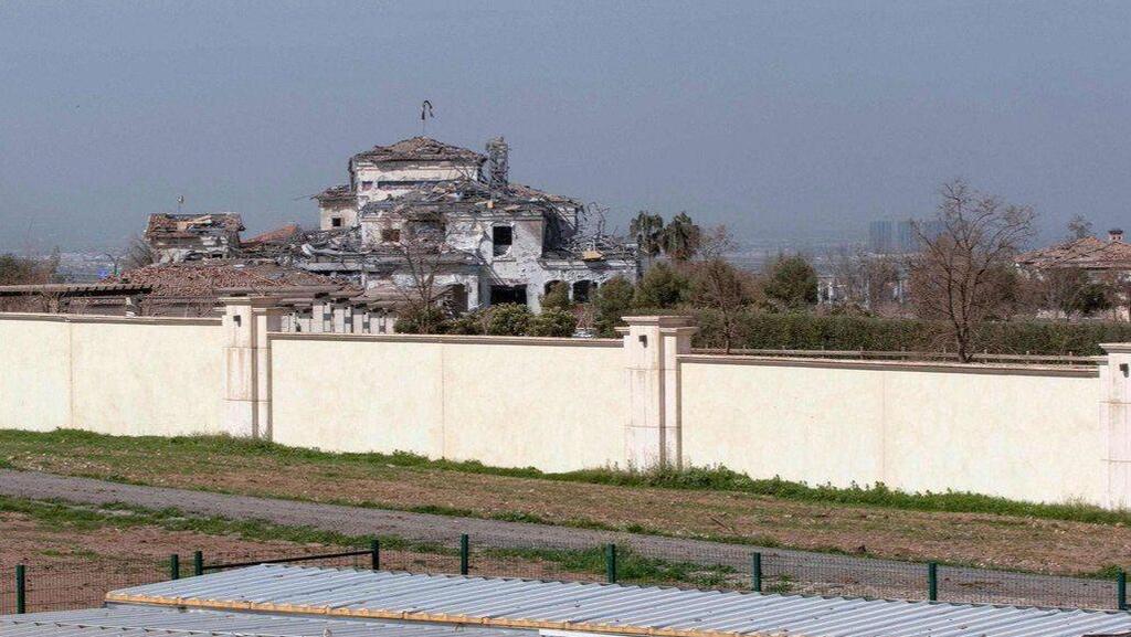 Building, supposedly belonging to Israeli forces, targeted by Iran in the missile attack in Iraq (Photo: Reuters) בניין שאיראן תקפה בארביל שבעיראק, שלטענתה הוא שייך למודיעין הישראלי