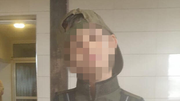 תלמיד כיתה ג' בבית הספר שער הנגב