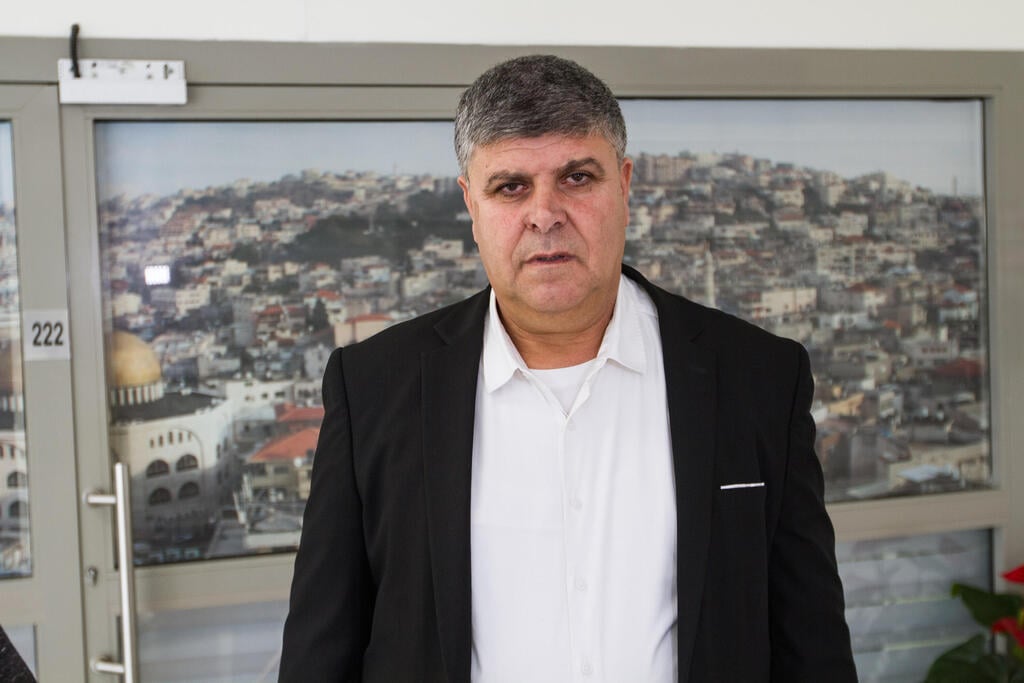 Umm al-Fahm mayor, Samir Sobhi Mahamed (Photo: Ido Erez) סמיר מחאמיד, ראש עיריית אום אל פחם
