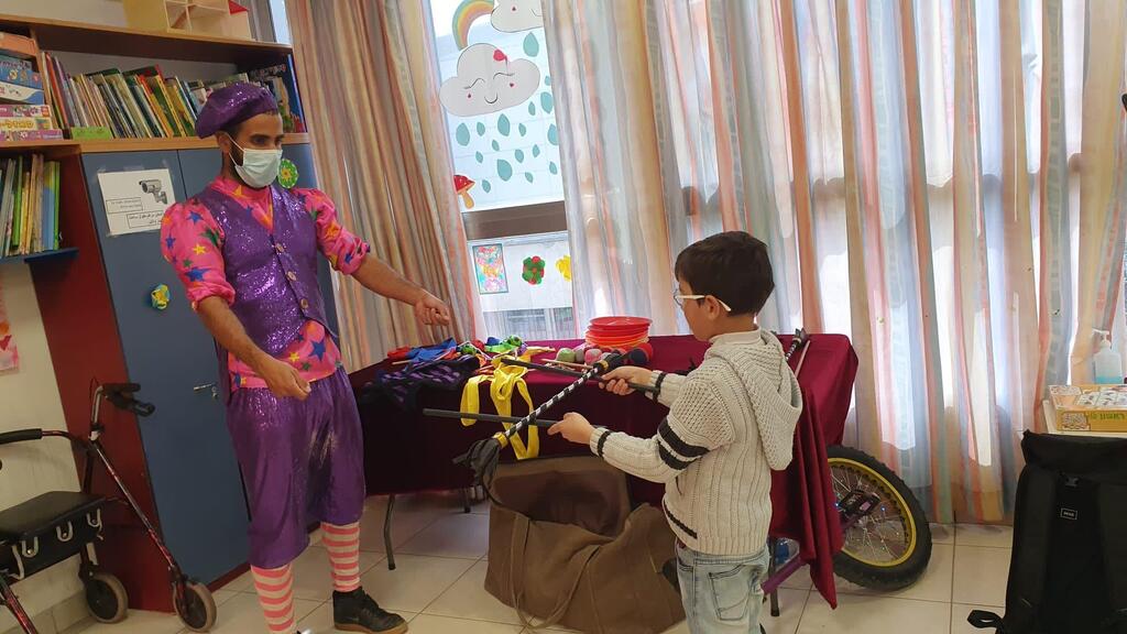 לפעילות התנדבותית בבית החולים לילדים בירושלים אלי"ן