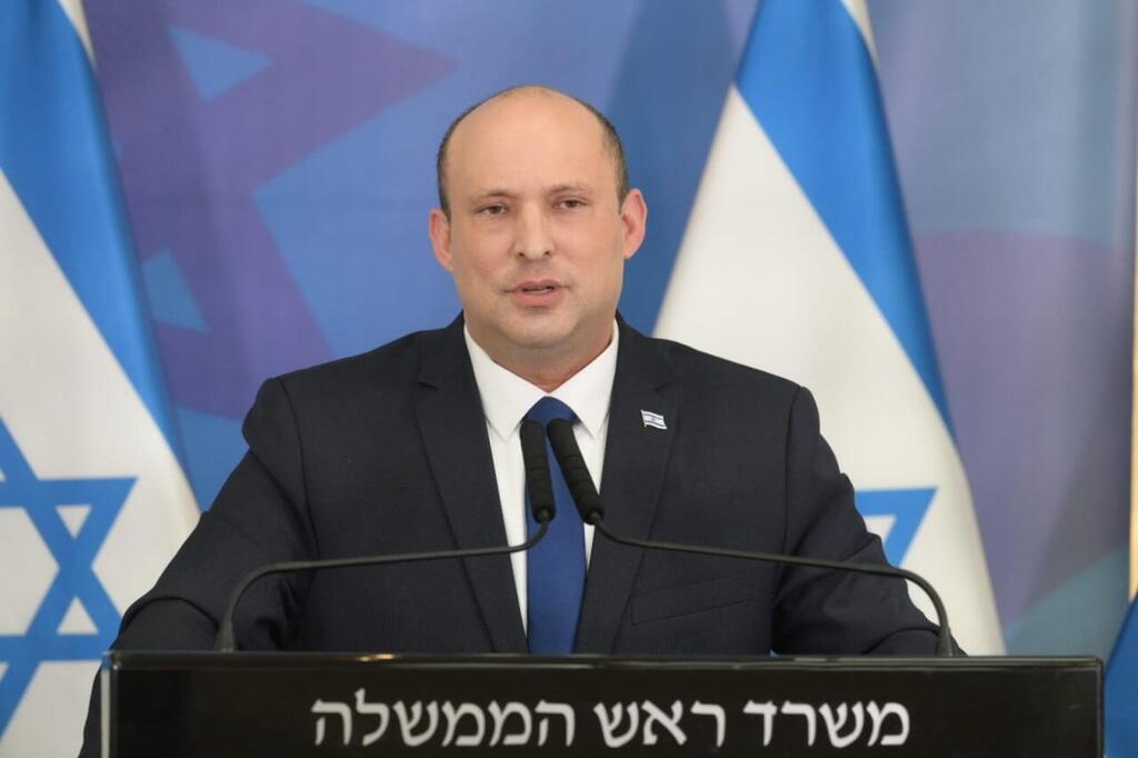 Prime Minister Naftali Bennett (Phot: GPO) בנט, גנץ ובר לב בהצהרות בעקבות הפיגוע בדיזנגוף