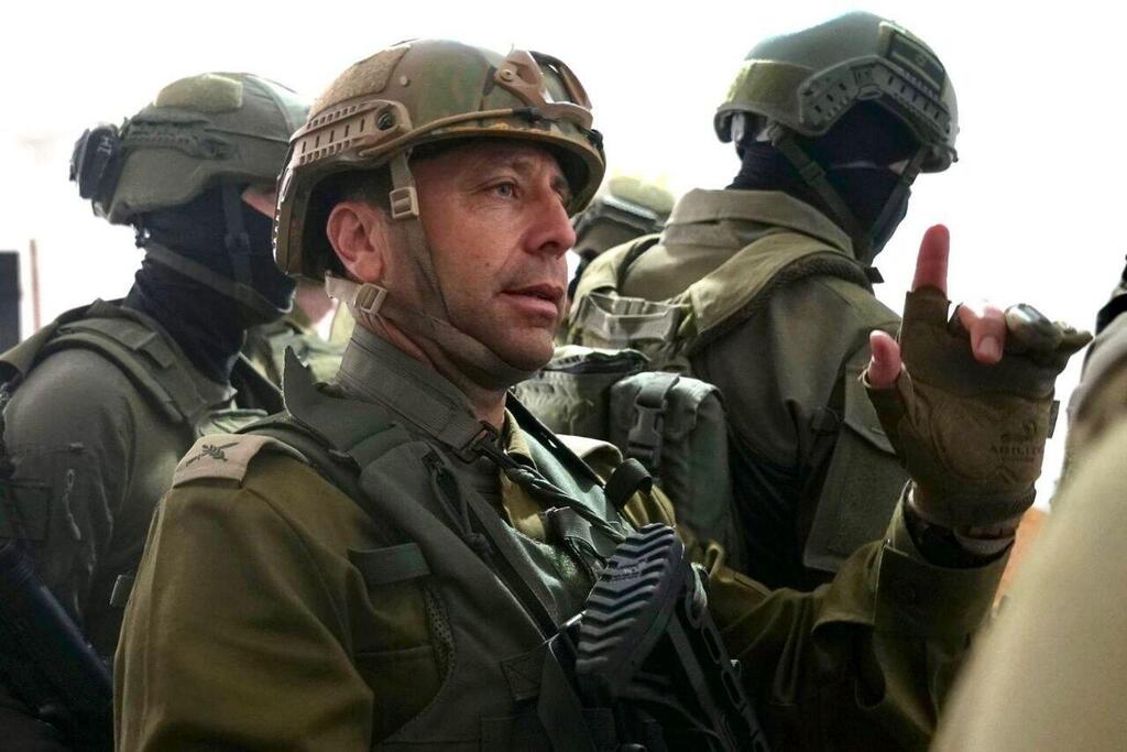 מפקד אוגדת איו"ש אבי בלוט. נכנס למחנה הפליטים ג'נין (צילום: דובר צה''ל) אבי בלוט