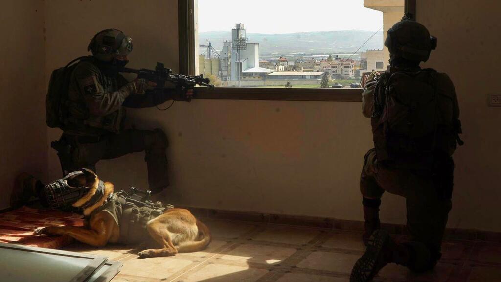 IDF troops during raid in Jenin (Photo: IDF Spokesperson's Unit) כוחות צה"ל בפעילות בג'נין