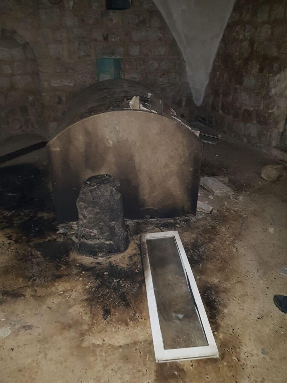 קבר יוסף לאחר האירוע