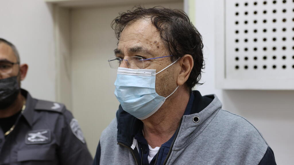 "לא מדובר במעשה אחד או שניים". נוסבאום בבית המשפט (צילום: גיל נחושתן) החשוד נחום נוסבאום בבית המשפט