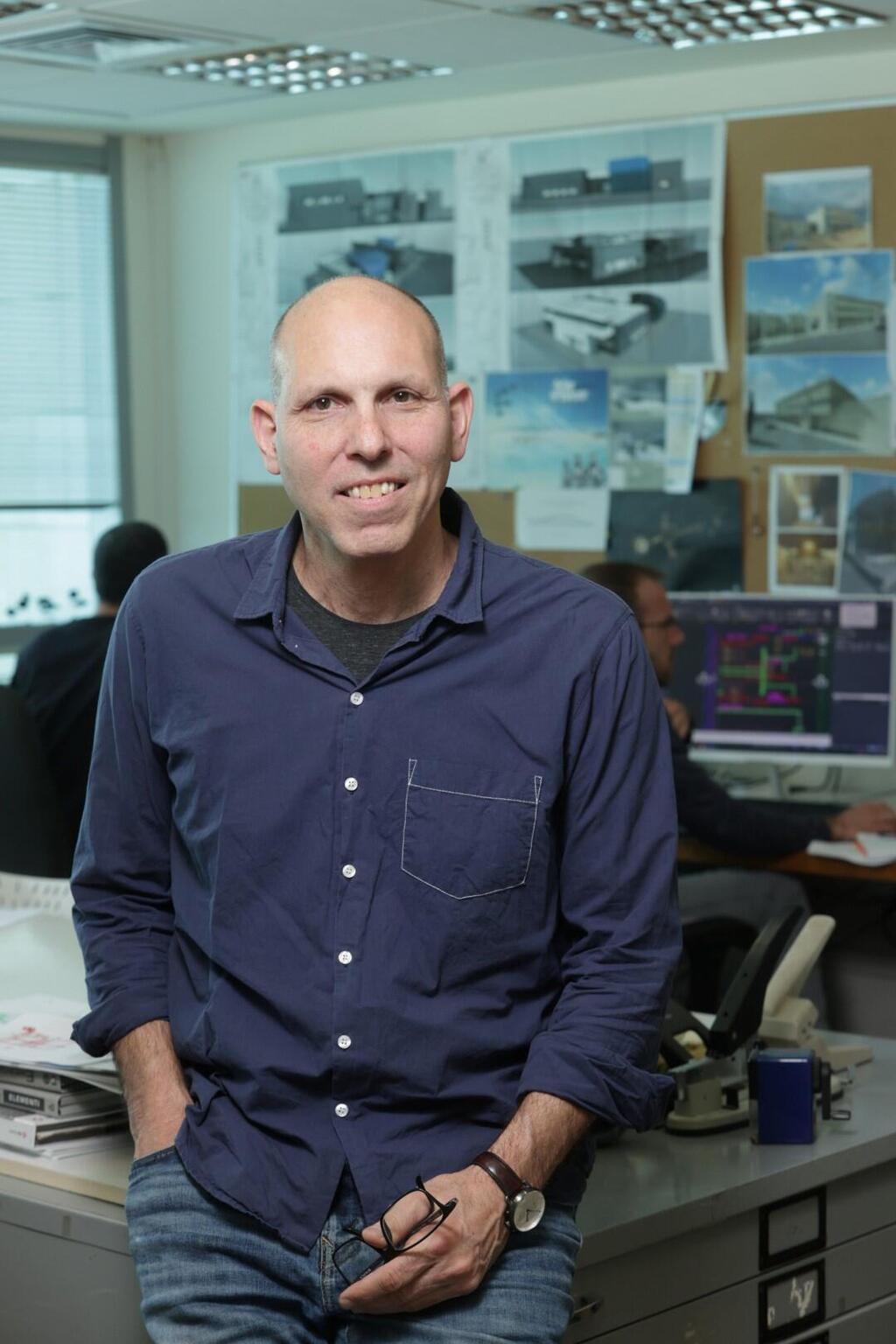 "הבנו שלא נוכל לפעול". אדריכל שחר לולב, ממייסדי החזית החמישית (צילום: אוראל כהן) אדריכל שחר לולב