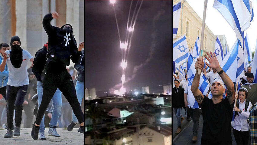 חלק מאירועי השבוע הנפיץ   