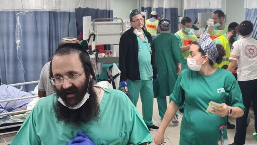 בית החולים לניאדו. הוכרז אירוע רב נפגעים מצומצם (צילום: דוברות לניאדו) בית החולים לניאדו. הוכרז אירוע רב נפגעים מצומצם