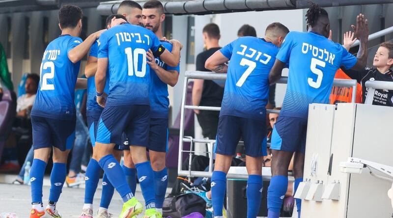 שחקני סקציה נס ציונה חוגגים (שחר גרוס) שחקני סקציה נס ציונה חוגגים