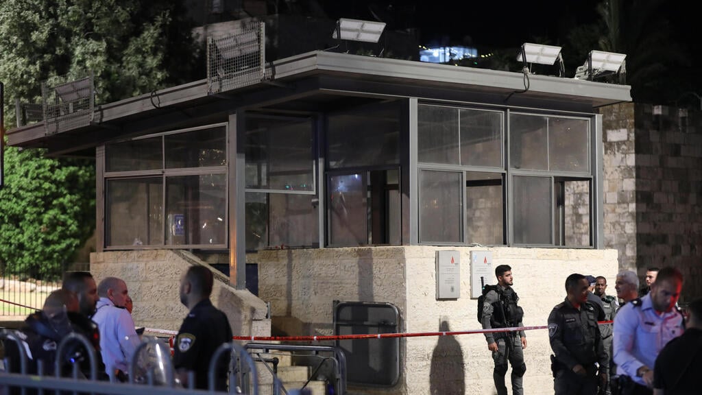 זירת האירוע בשער שכם