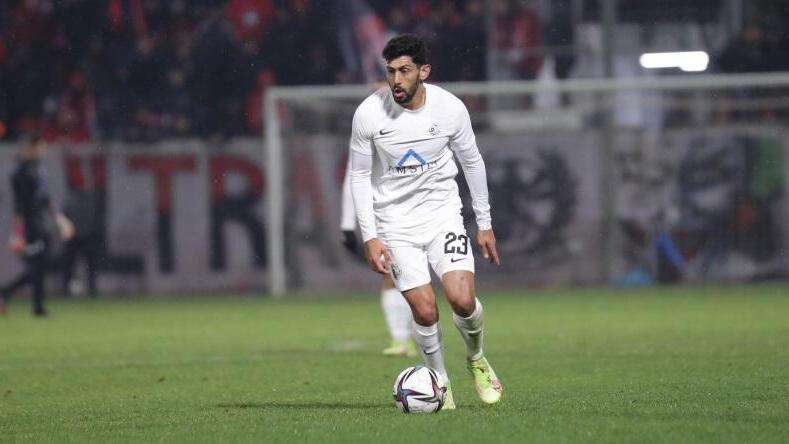 Ataa Jaber now plays for the Palestine national soccer team