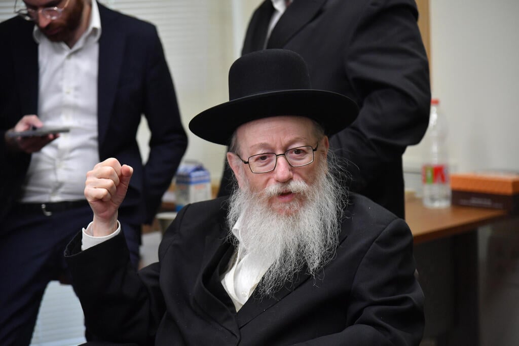 יעקב ליצמן ישיבת סיעה מפלגת יהדות התורה (צילום: יואב דודקביץ') יעקב ליצמן ישיבת סיעה מפלגת יהדות התורה