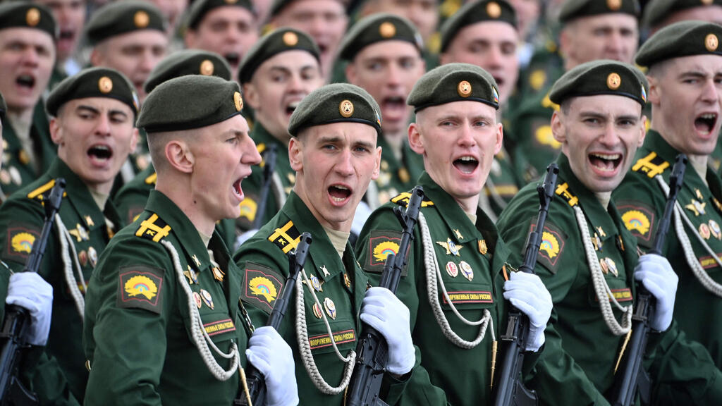 Фото десантников на параде в москве