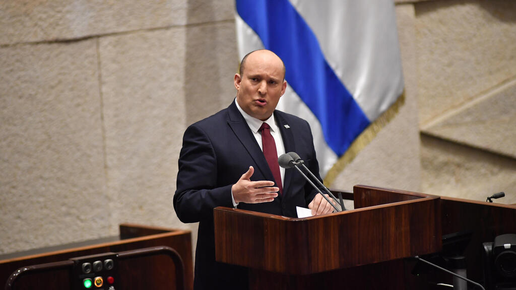 "לא נפקיר את ההסברה". בנט (צילום: יואב דודקביץ') מליאת הכנסת
