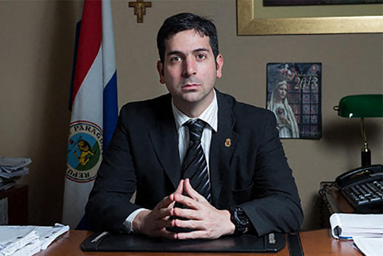 פרגוואי מרסלו פצ'י תובע נרצח ב ירח דבש ב קולומביה מלון דקמרון שבו שהה