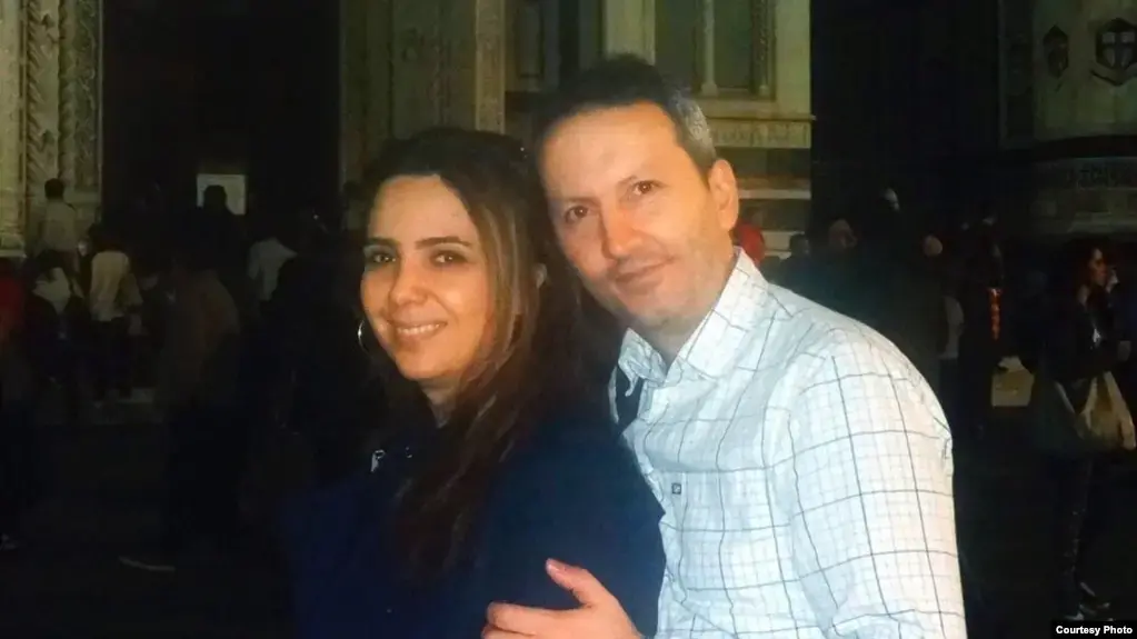 Swedish-Iranian doctor Ahmad Reza Jalali and wife, Vida Mehran Nia