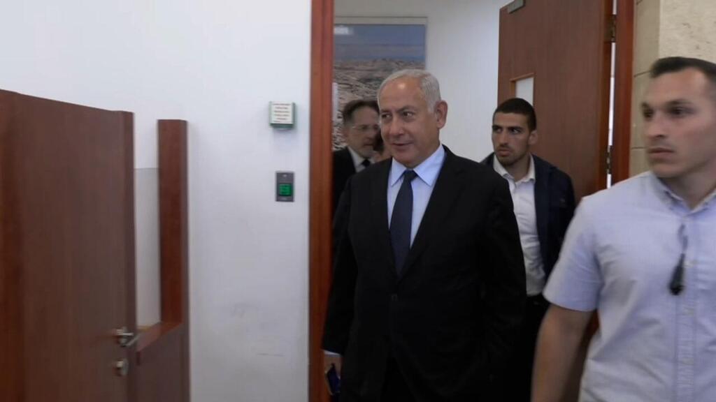 נתניהו, הבוקר (צילום: גיל יוחנן) בנימין נתניהו