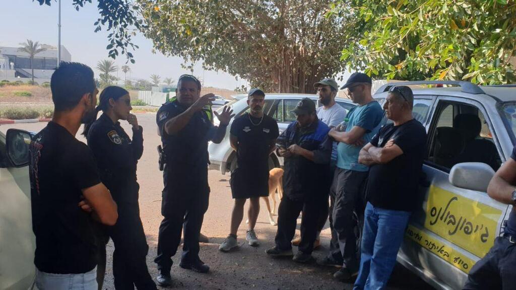 החיפושים אחר ספיר (צילום: יחידת הכלבנים) כוחות הביטחון בחיפוש אחר הנעדרת ספיר נחום מעכו