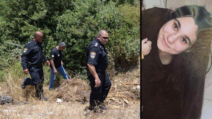 שמה את בתה במעון - ונעלמה. ספיר והחיפושים אחריה (צילום: דוברות המשטרה ) כוחות הביטחון בחיפוש אחר הנעדרת ספיר נחום מעכו