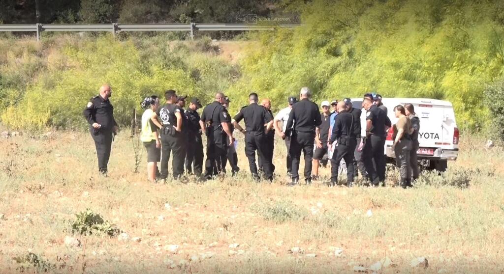 צילום: אביהו שפירא סנ"צ ניר ג'מבר, מפקד תחנת עכו במשטרה, בהצהרה לתקשורת