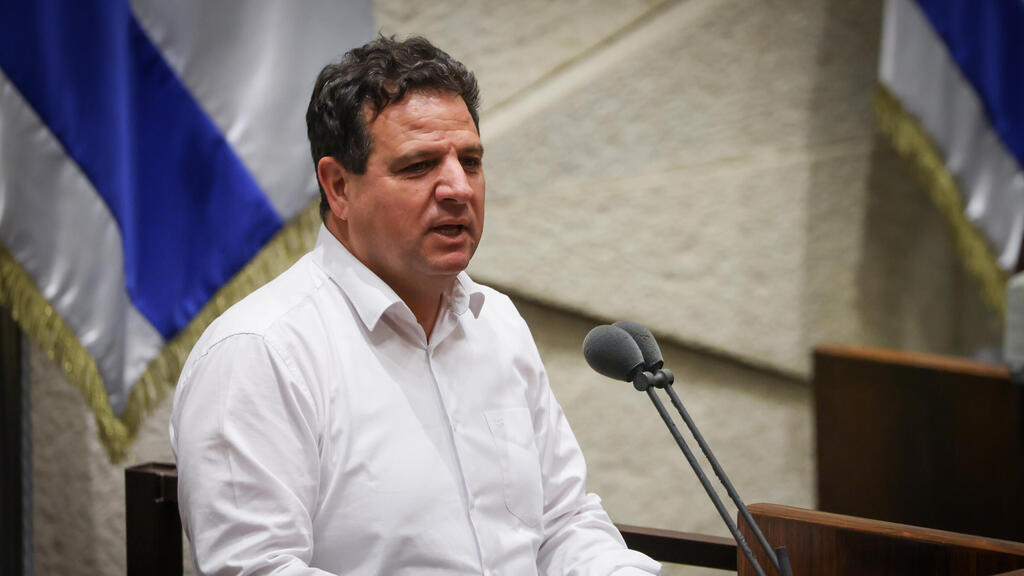 לפי הסקרים הפנימיים, חד"ש יכולה להגיע ל-4 מנדטים. איימן עודה (צילום: נועם מושקוביץ', דוברות הכנסת) מליאת הכנסת