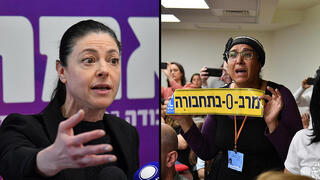עימות של נהגות אוטובוס עם מרב מיכאלי לפני ישיבת הסיעה
