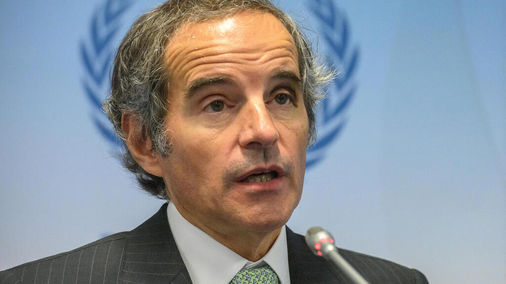 IAEA Director General Rafael Grossi (Photo: EPA ) חצי חצי ראש סבא"א רפאל גרוסי ומתקן ה גרעין של איראן בנתנז