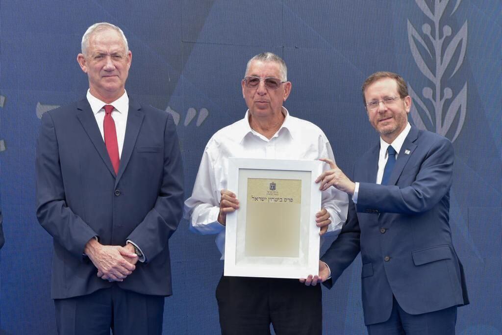 צילום: אגף דוברות והסברה במשרד הביטחון טקס פרס ביטחון ישראל