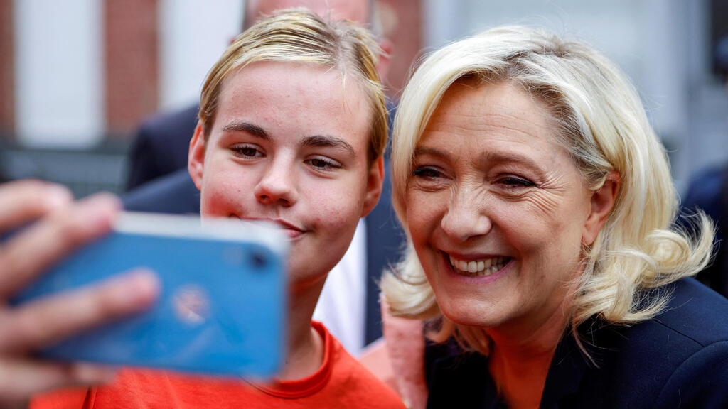 Marine Le Pen (Photo: Reuters) בחירות ל פרלמנט צרפת מרין לה פן הישג גדול