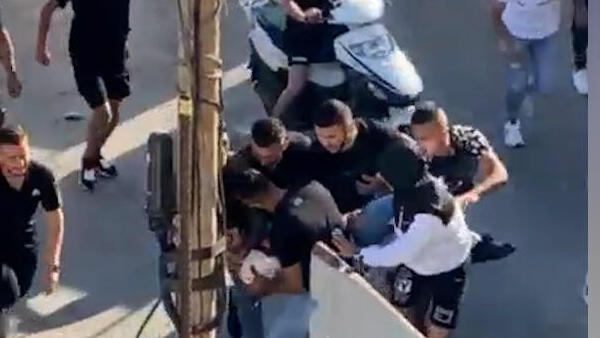 תיעוד מהקטטה בין המשפחות במזרח ירושלים