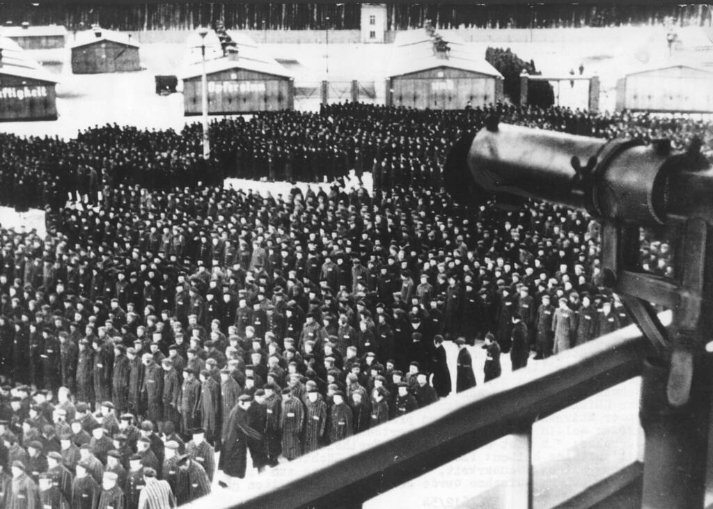 Undated file photo shows a roll call in front of the camp gate of the Nazi concentration camp Sachsenhausen in Oranienburg on the outskirts of Berlin (Photo: AFP) Undated file photo shows a roll call in front of the camp gate of the Nazi concentration camp Sachsenhausen in Oranienburg on the outskirts of Berlin