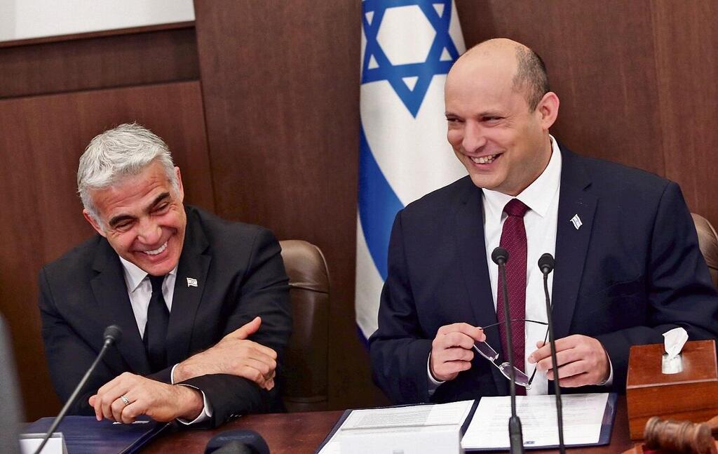 יאיר לפיד ונפתלי בנט