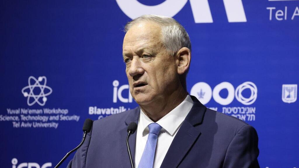 "ישראל תמשיך להגן על נכסיה". גנץ (צילום: מוטי קמחי) בני גנץ