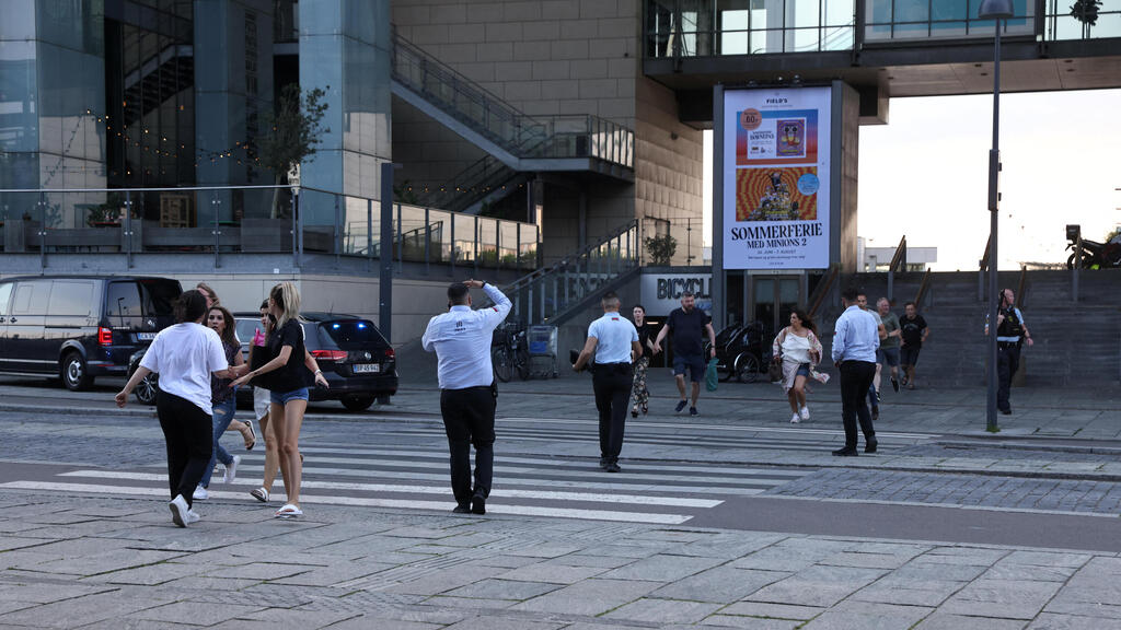 צילום: רויטרס פיגוע ירי יריות קניון קופנהגן דנמרק נשק נשקים פצועים אירוע רב נפגעים