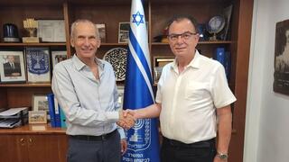 עמר בר לב ציון חגי יו״ר ההסתדרות הרפואית 