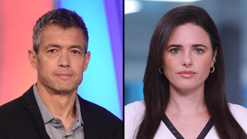 נראה כי השותפות הפוליטית הגיעה לסוף דרכה. שקד והנדל (צילום:דנה קופל, קובי קואנקס ) יועז הנדל