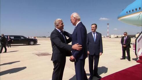 U.S. President Joe Biden lands in Israel on first official visit