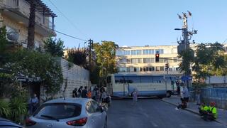 חסימות הכבישים בשכונת רחביה