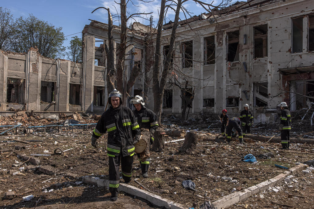 צילום: EPA אוקראינה זירת ה תקיפה ה רוסית של רוסיה ב ויניציה 23 הרוגים